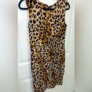 Marvin Richards leopard mini dress size 8 M-L